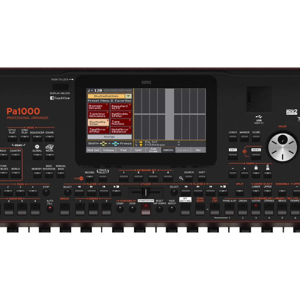 ORGANO ELECTRONICO KORG PA-1000-3