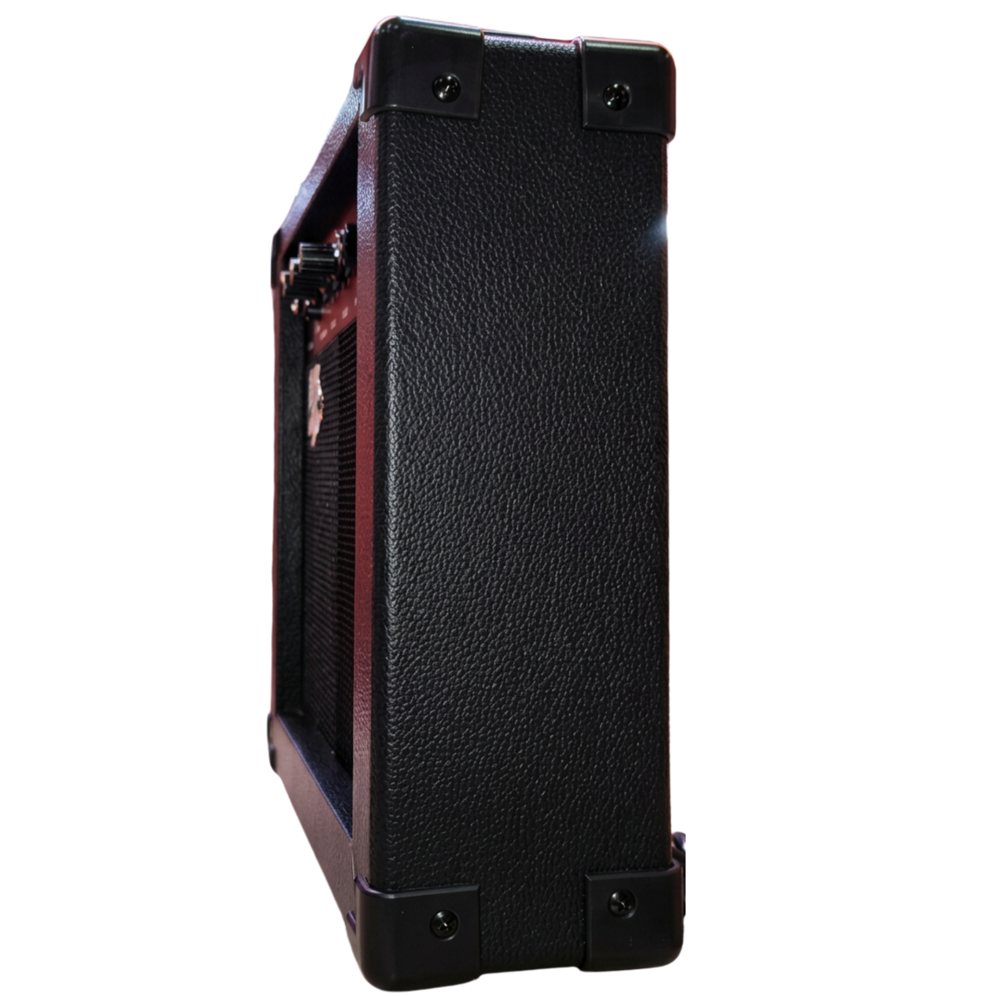 Amplificador BARRT TG15 vista lateral izquierda