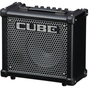 Amplificador Roland CUBE-10GX panel de control COSM con perillas de ganancia, volumen, ecualizador y efectos