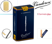 Cañas Vandoren Clarinete Sib 2.5 - Caja x10