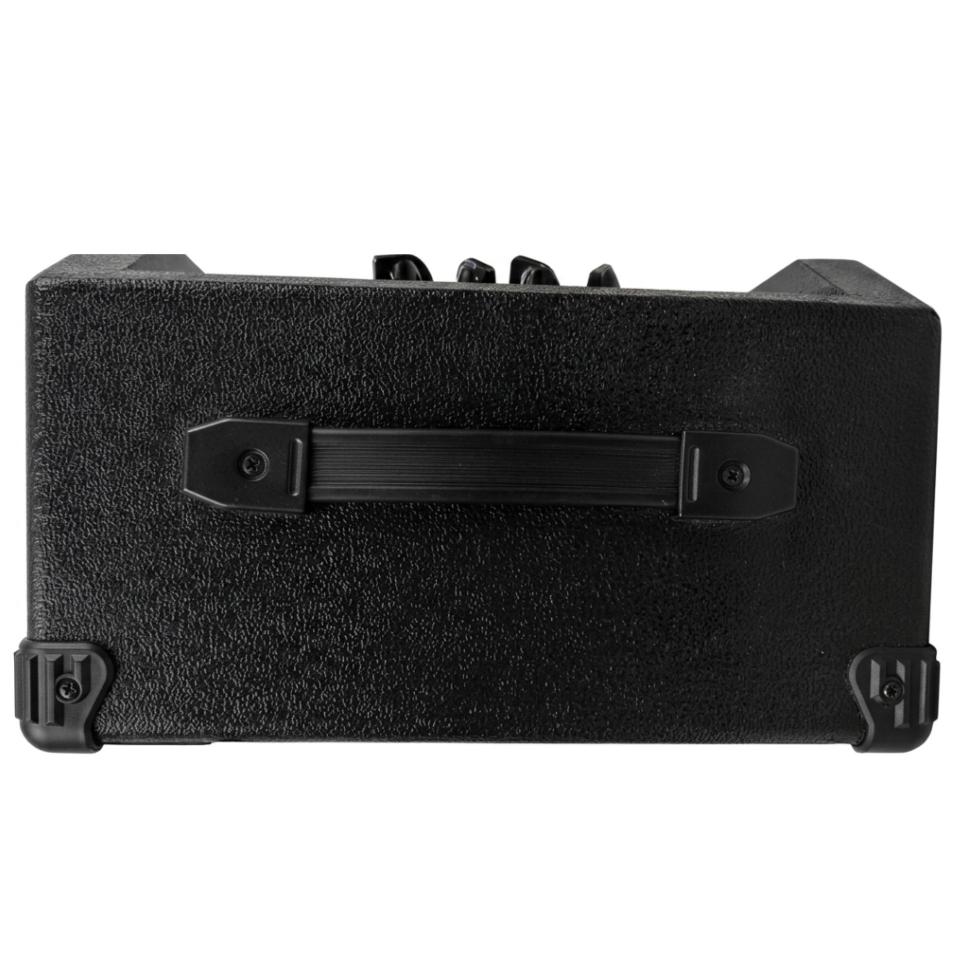 Amplificador BARRT CP-15 vista superior con asa de transporte
