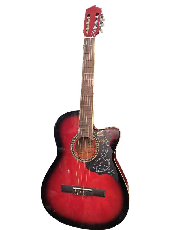 GUITARRAS ACUSTICA "BARRT" CON VARRILLA DE CALIBRACION 39" EC-309