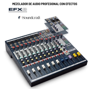 Mezclador Soundcraft EFX8 de 8 Canales