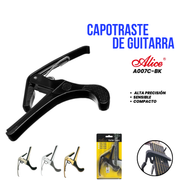 Capotraste de Guitarra Alice A007C-BK