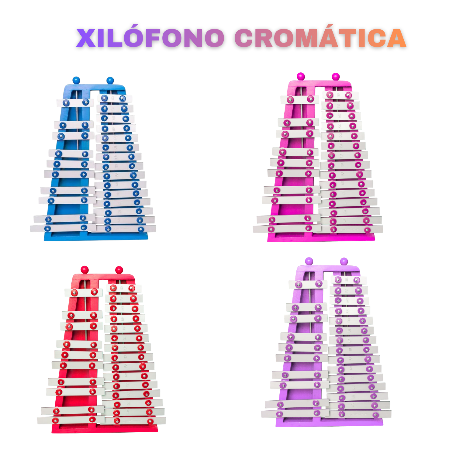 Xilófonos / Metalófonos