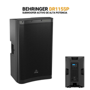 Parlante Activo Behringer DR115DSP 15" con DSP y Bluetooth