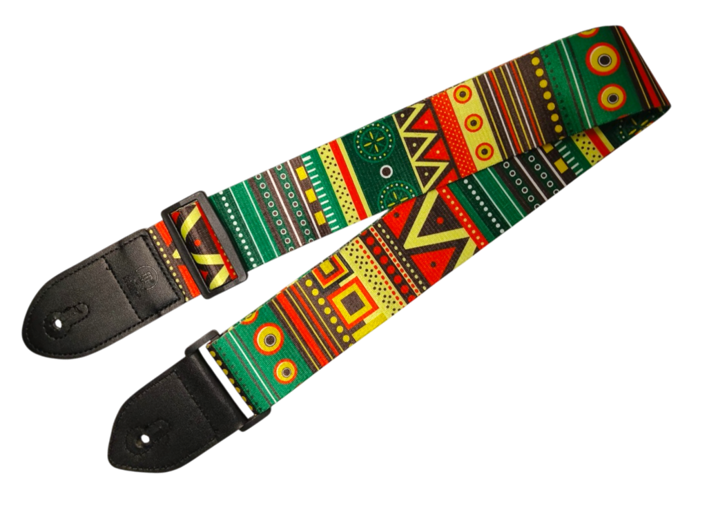 Correa para Guitarra Barrt Tribal Africana - Multicolor
