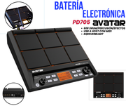 Batería Electrónica Avatar PD705 - JK Music Peru