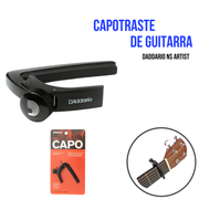 Capotraste D'Addario Pro Capo Guitarra Acústica y Eléctrica