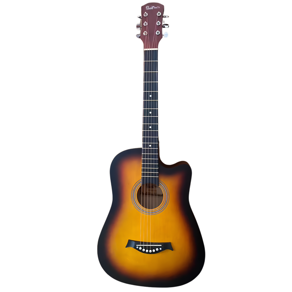 Guitarra acústica Barrt cutaway con cuerdas de metal