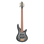 Bajo Eléctrico de 5 cuerdas Ibanez SR305EDX-BZM en color negro con acabado mármol