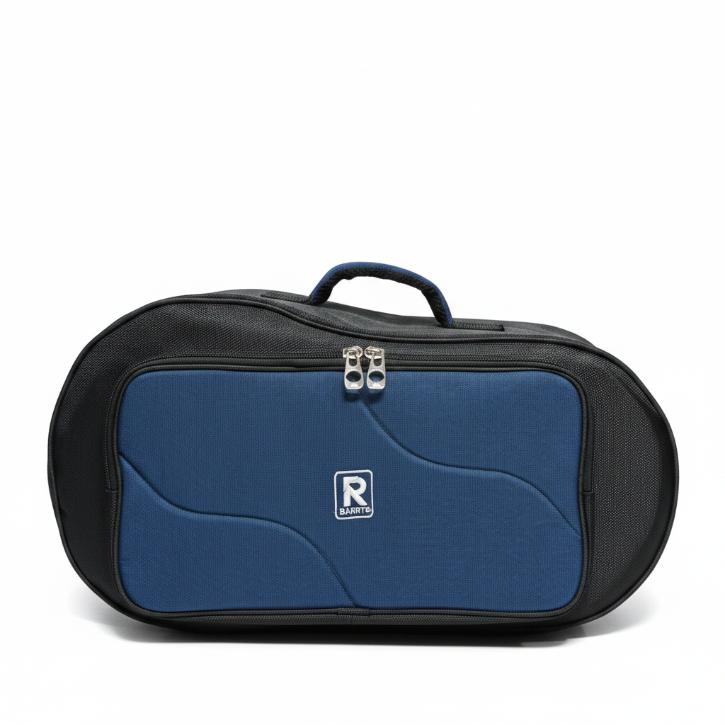 Funda de Bongo Lona BARRT - Azul fondo blanco