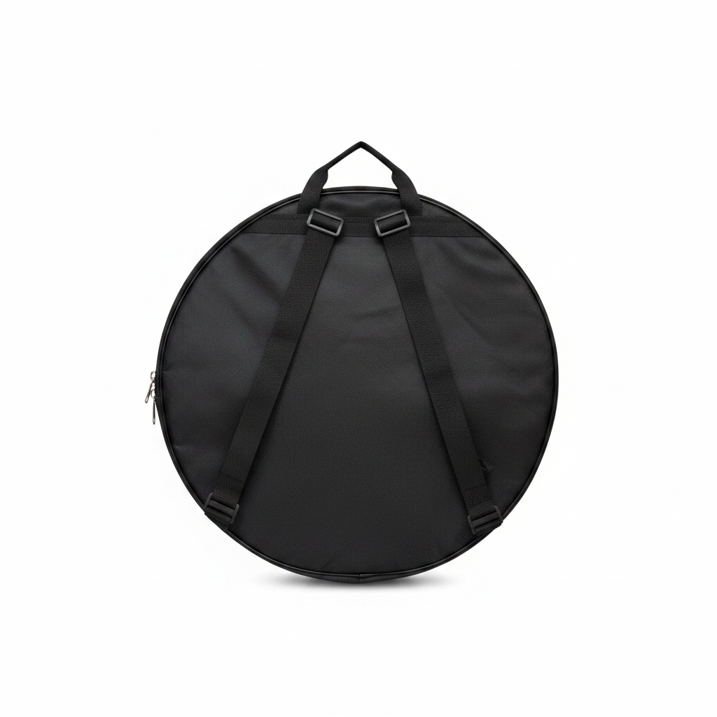 Funda para platillo Barrt 20 pulgadas - vista trasera correas fondo blanco
